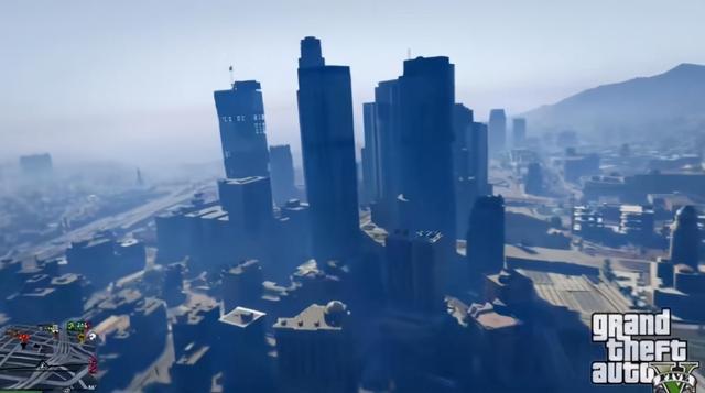 《GTA5》洛圣都有多真实？洛杉矶实景对比，只有R星能做到 