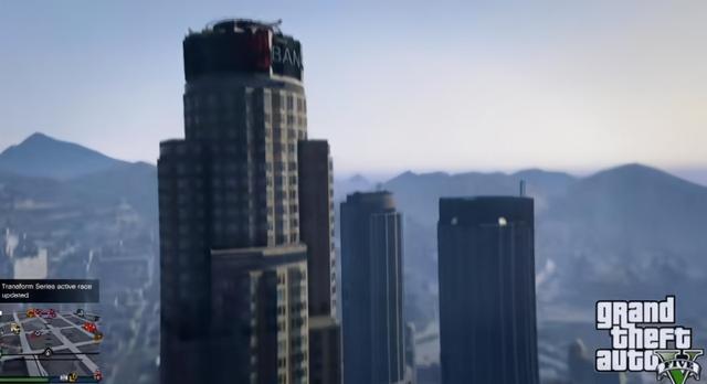 《GTA5》洛圣都有多真实？洛杉矶实景对比，只有R星能做到 