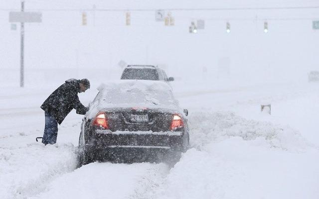 超级寒潮袭击北美洲，美国加拿大几乎为冰雪覆盖，全球变暖是肇因 