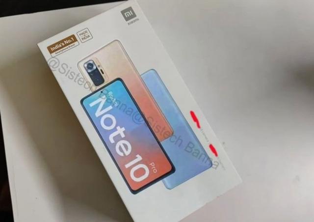 红米Note 10真机上手视频曝光 即将登陆印度市场 
