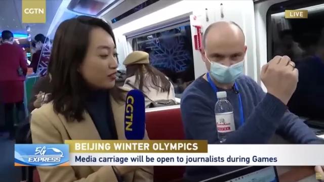 “太赞了”！北京冬奥列车究竟如何？俄记者亲身体验并带来反馈→