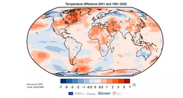 欧盟机构报告：2021年是第五个最热的年份