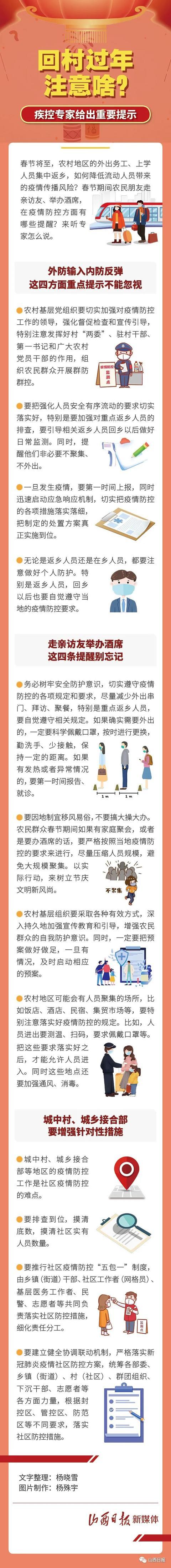 @山西人 速看！收藏！回村过年注意啥？疾控专家给重要提示