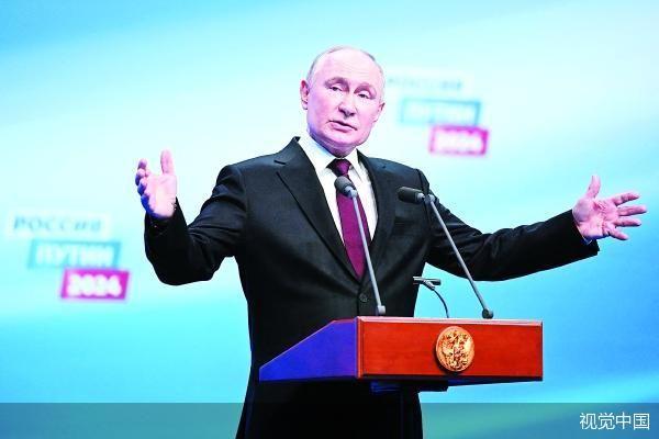 普京连任 第五次当选俄罗斯总统
