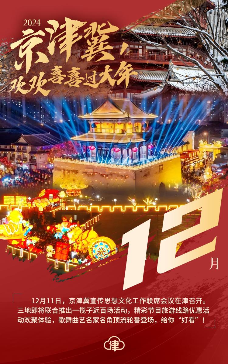 12张海报，带你回眸2024“天津味” 扫码阅读手机版